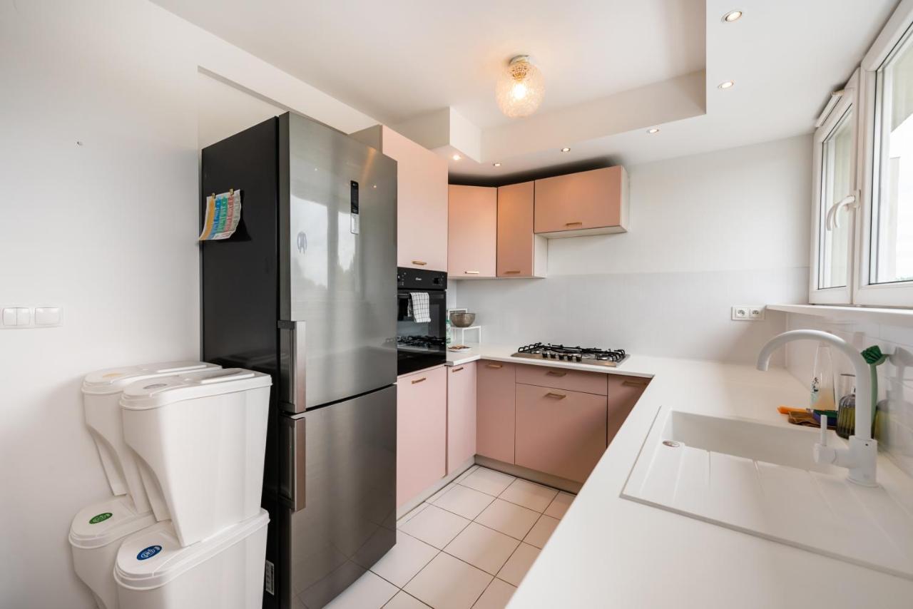 Saska Kepa Green Apartment ワルシャワ エクステリア 写真