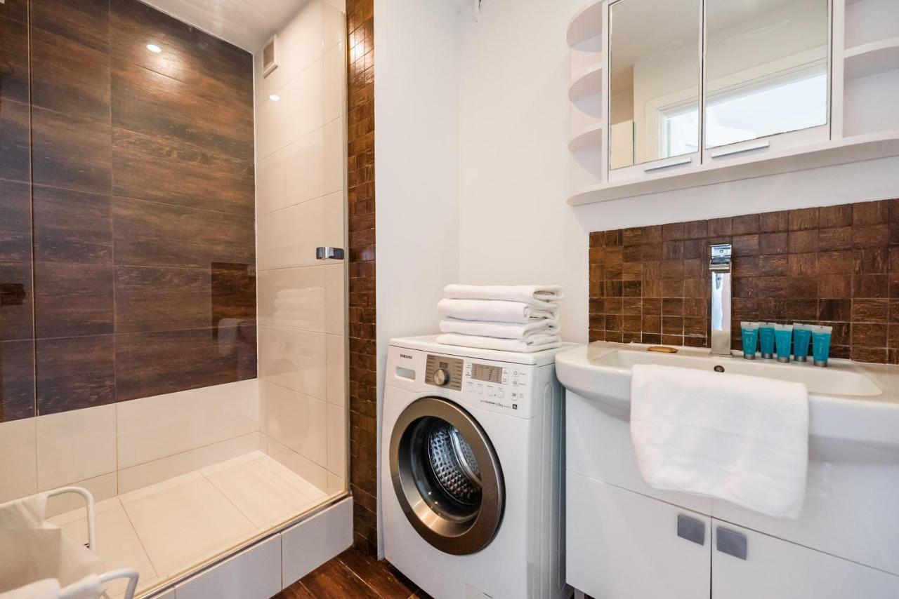 Saska Kepa Green Apartment ワルシャワ エクステリア 写真